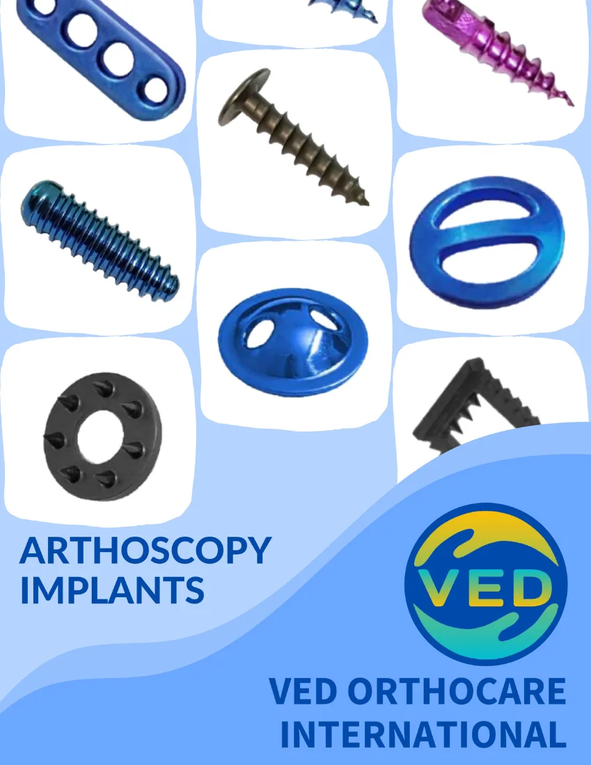 ved orthocare international arthoscopy catalouge