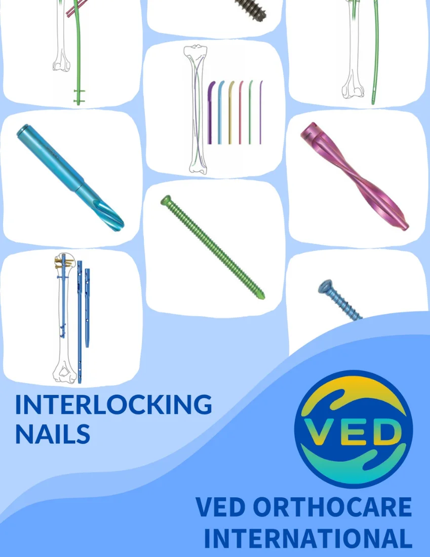 ved orthocare international interlocking nails catalouge